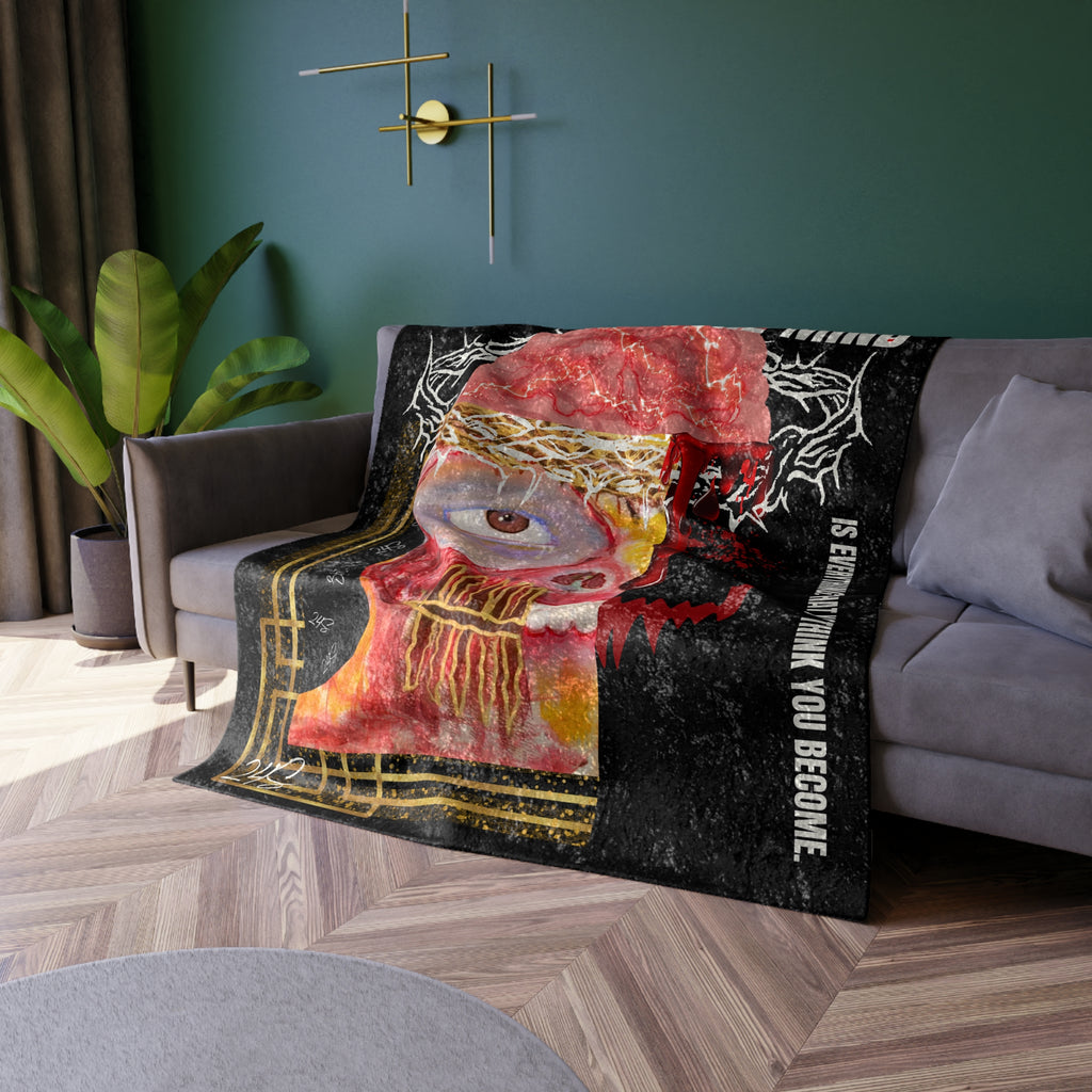 24S Crushed Velvet Blanket