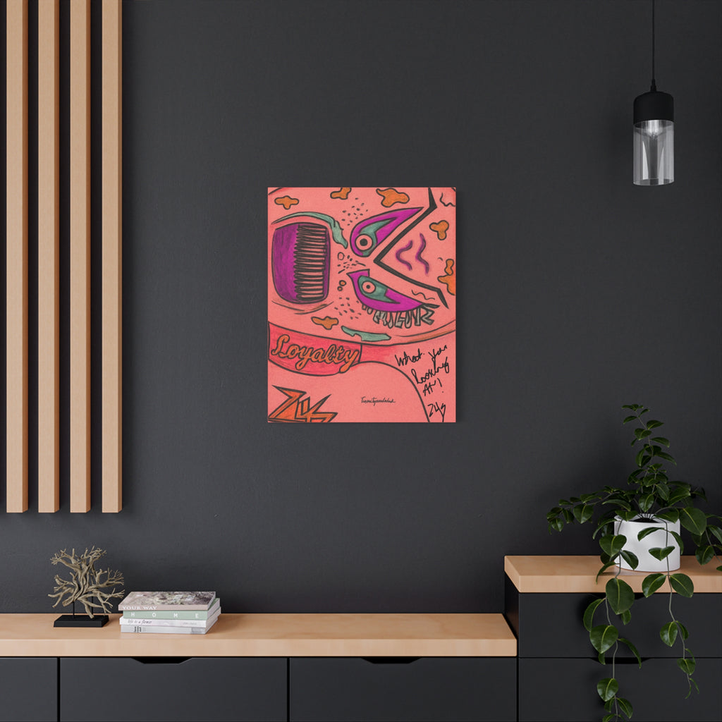 24S print-Matte Canvas
