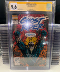 GHOST RIDER #V2 #23 CGC 9.6 sig- Mark Texeira